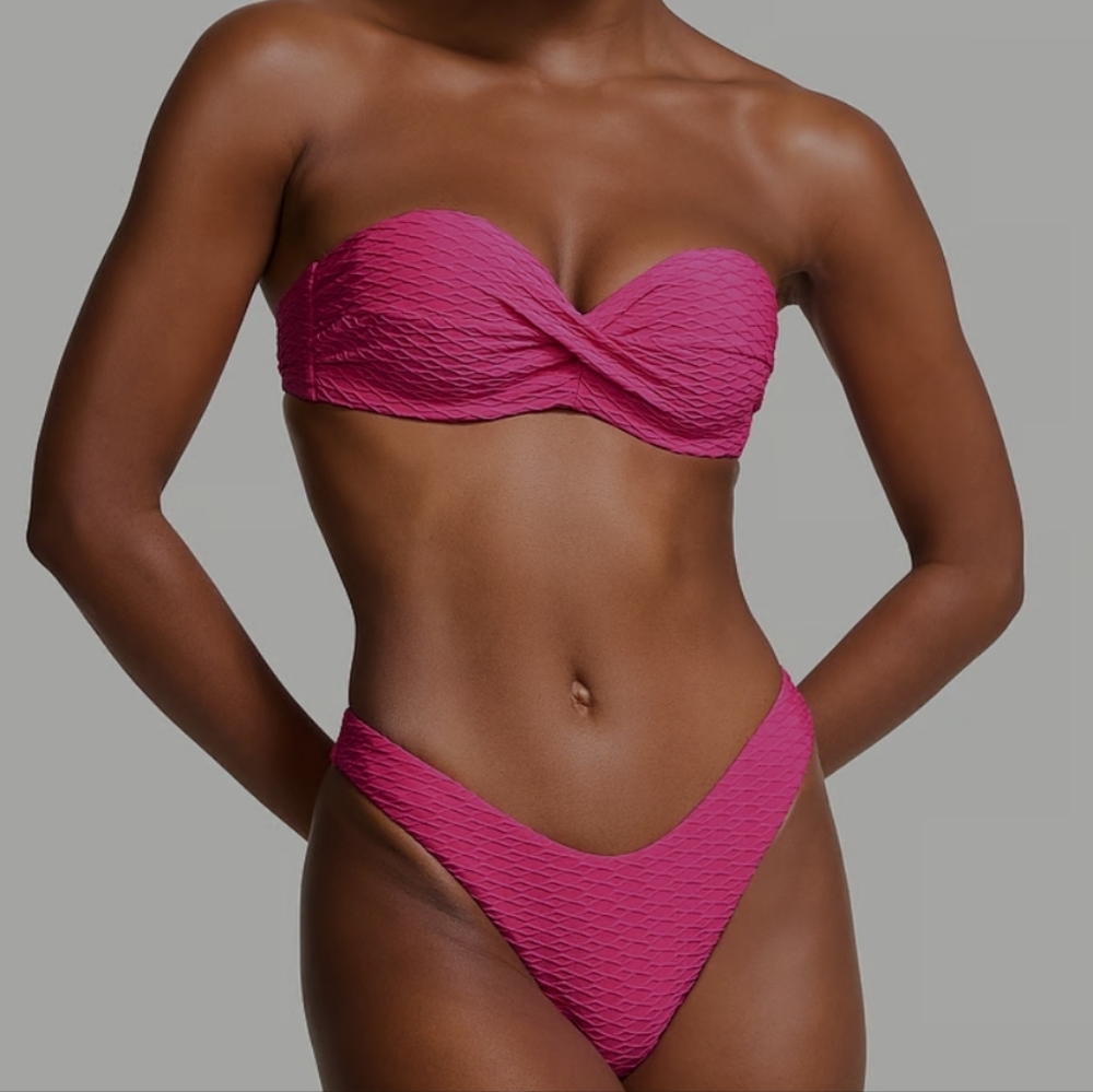 Victoria Secret Pink strapless option bathing suit
